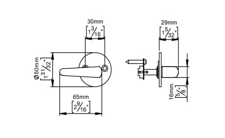Собачка из нержавеющей стали D LINE куб ARCH-00089490 - Вид №2