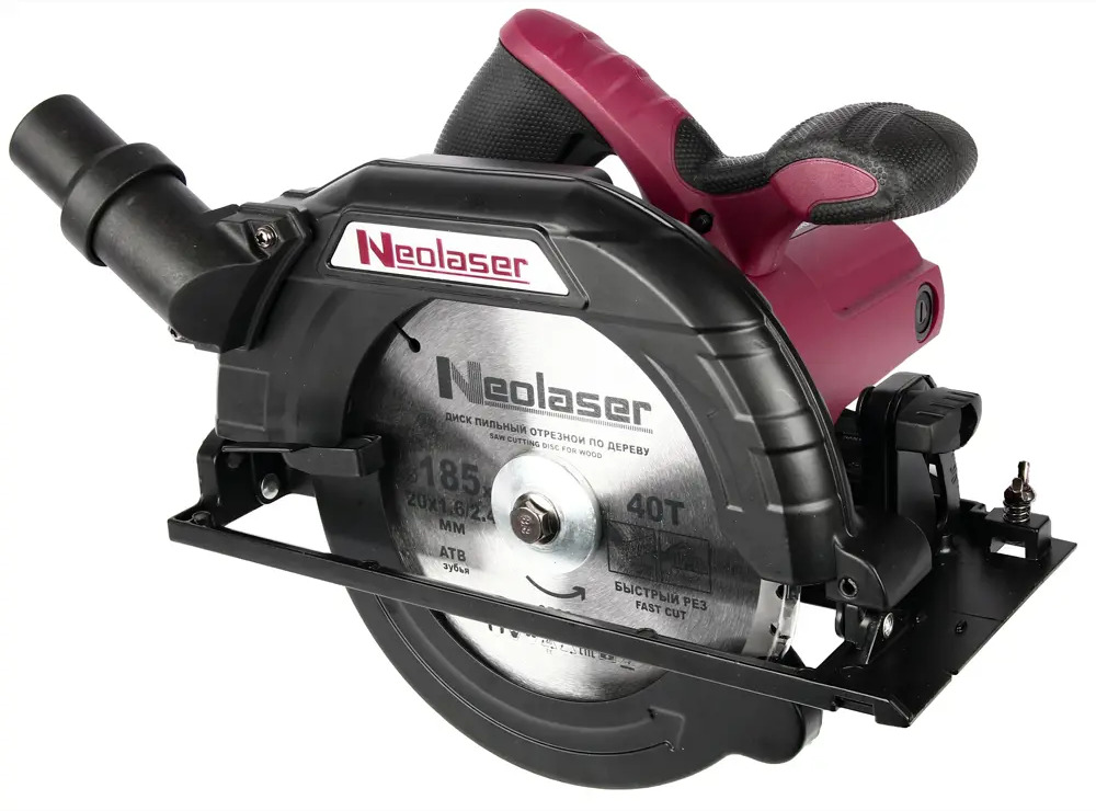 89348559 Пила циркулярная сетевая Neolaser NCS-1350, 1350 Вт, 185 мм STLM-0838470