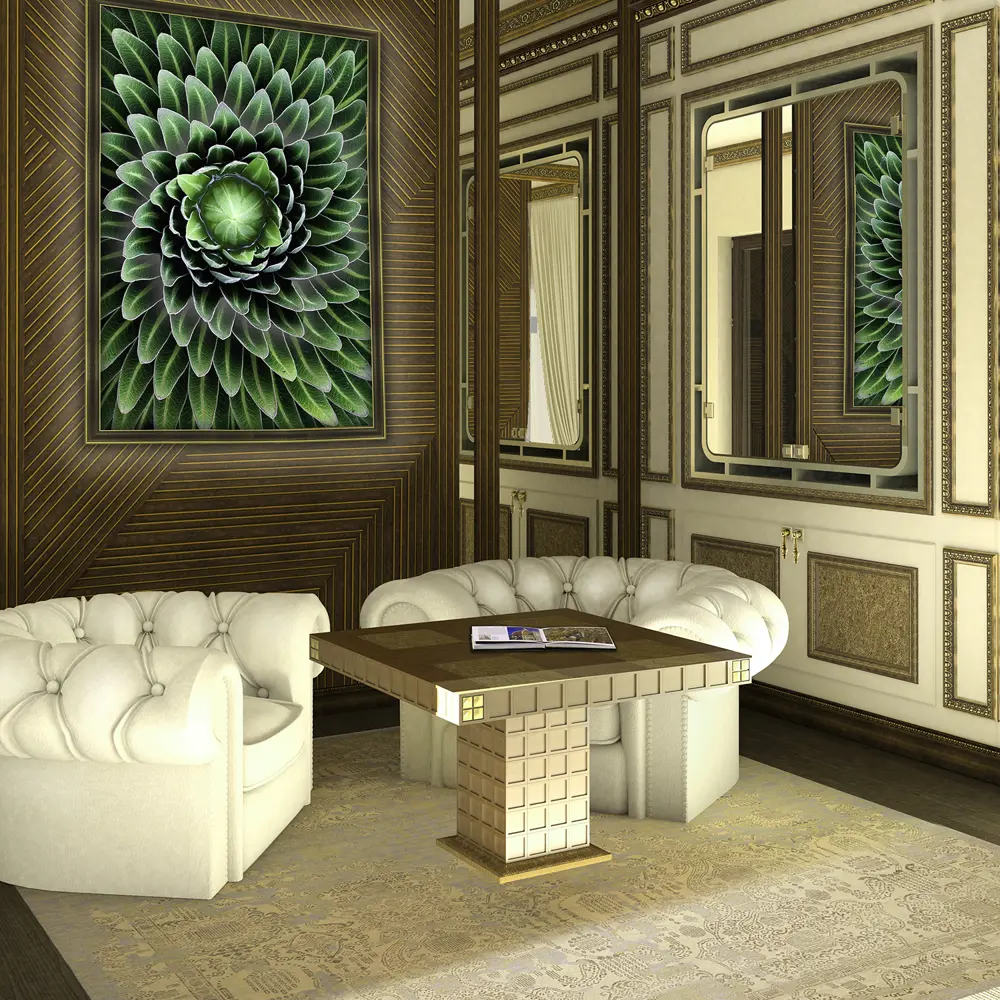 Молдинг настенный полистирол темное золото 157-57 30х14 2мм DECOMASTER STLM-2089852 - Вид №3