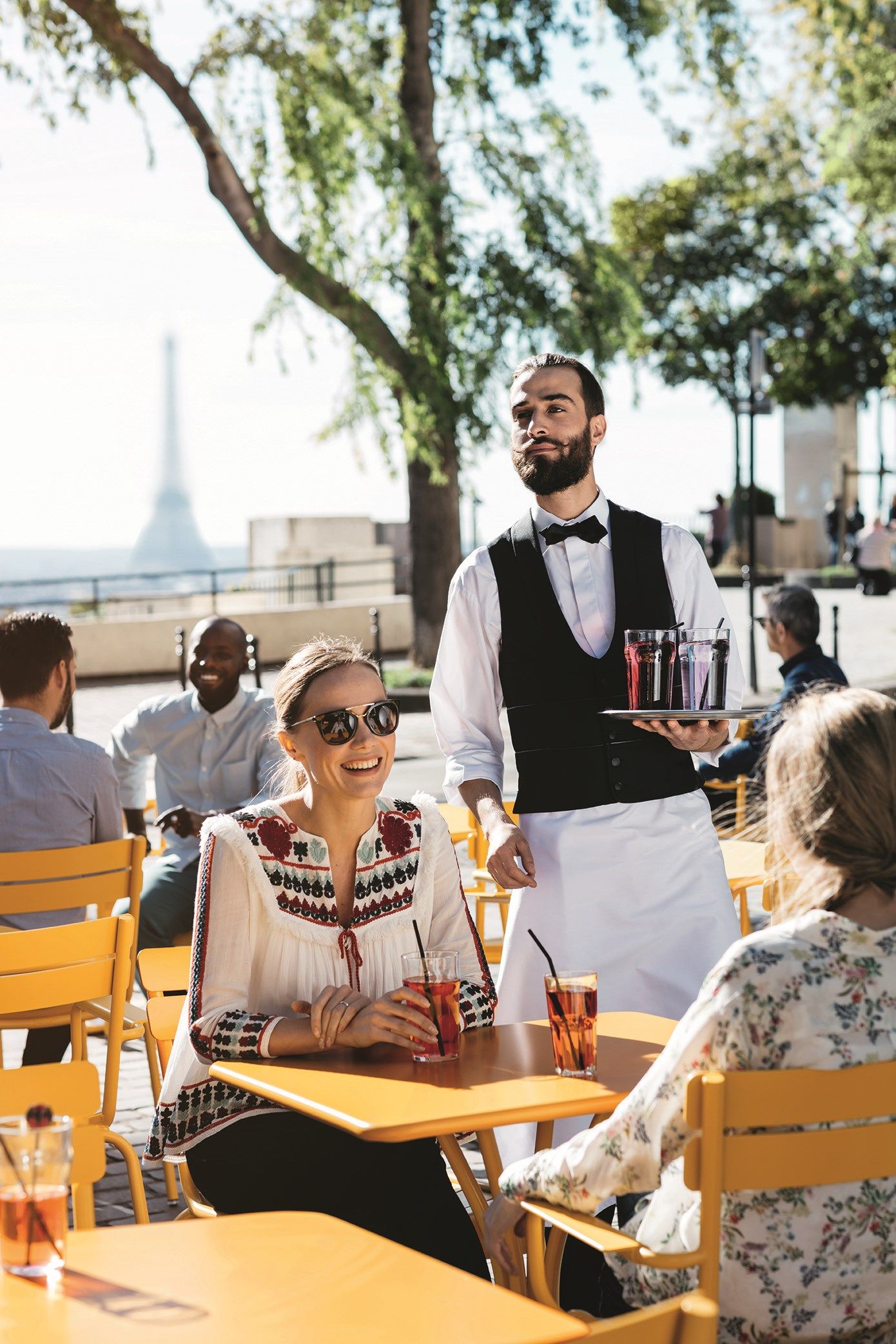 Алюминиевый штабелируемый садовый стул Fermob Luxembourg ARCH-00066537 - Вид №12