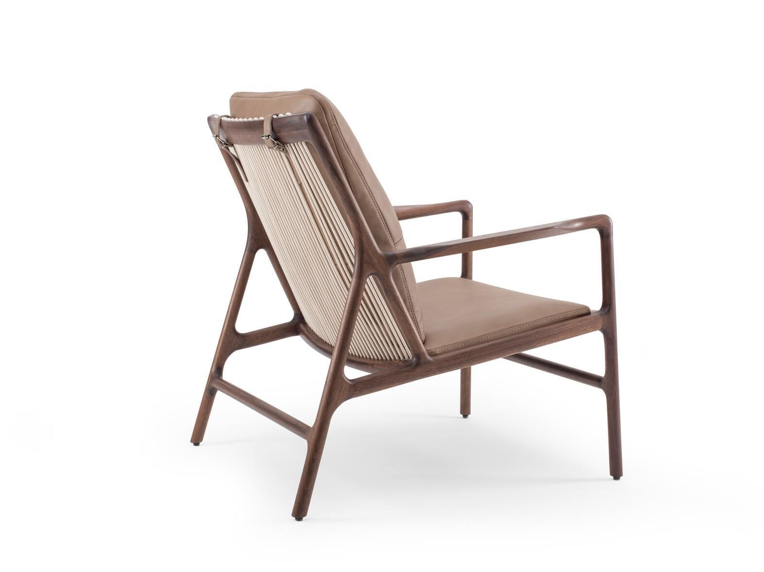 Дубовое кресло с кожаной подушкой Gazzda Dedo ARCH-00089715 - Вид №18