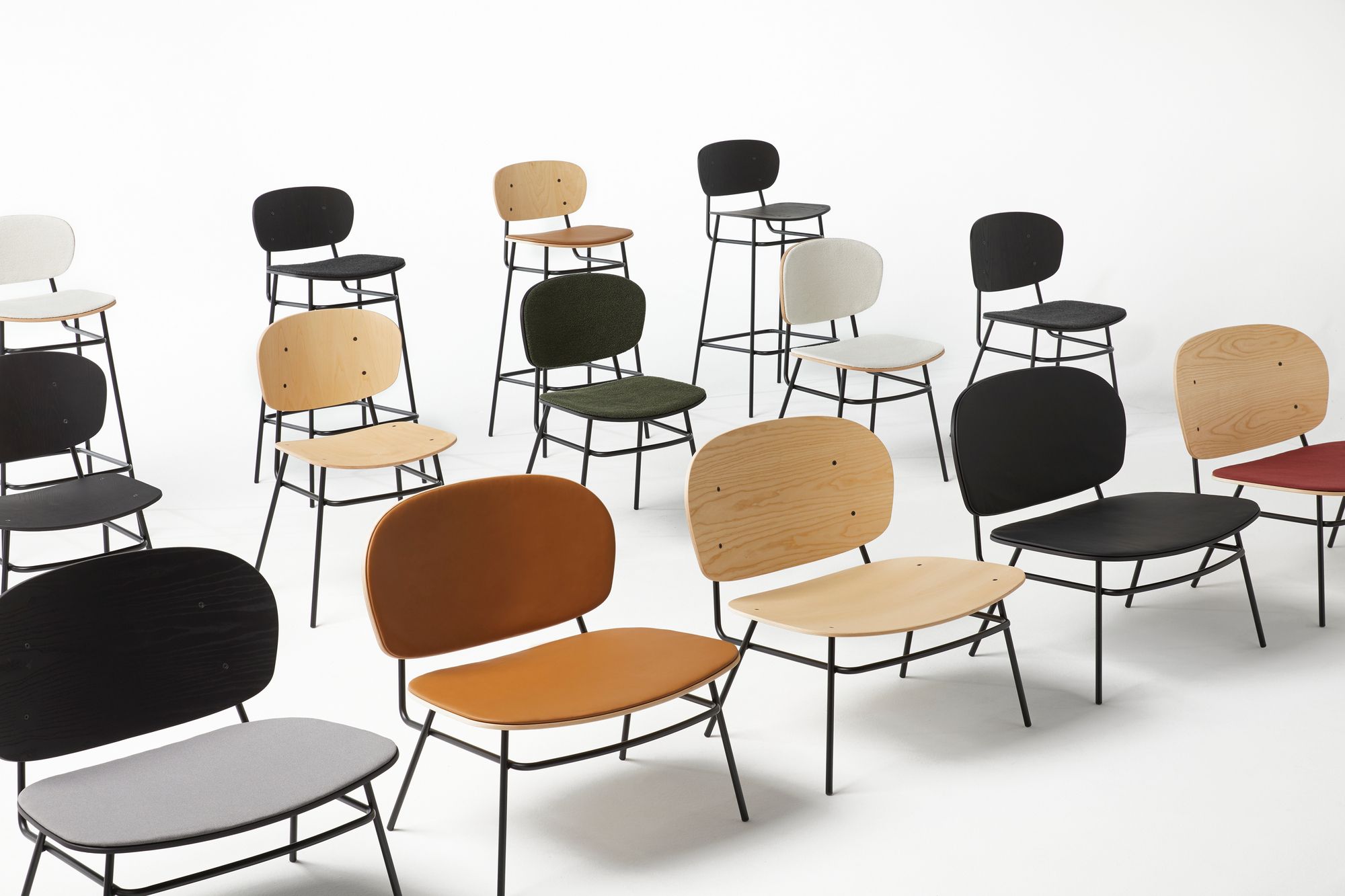 Кресло из ясеня с мягким сиденьем Blasco&Vila Fosca ARCH-00147645 - Вид №5