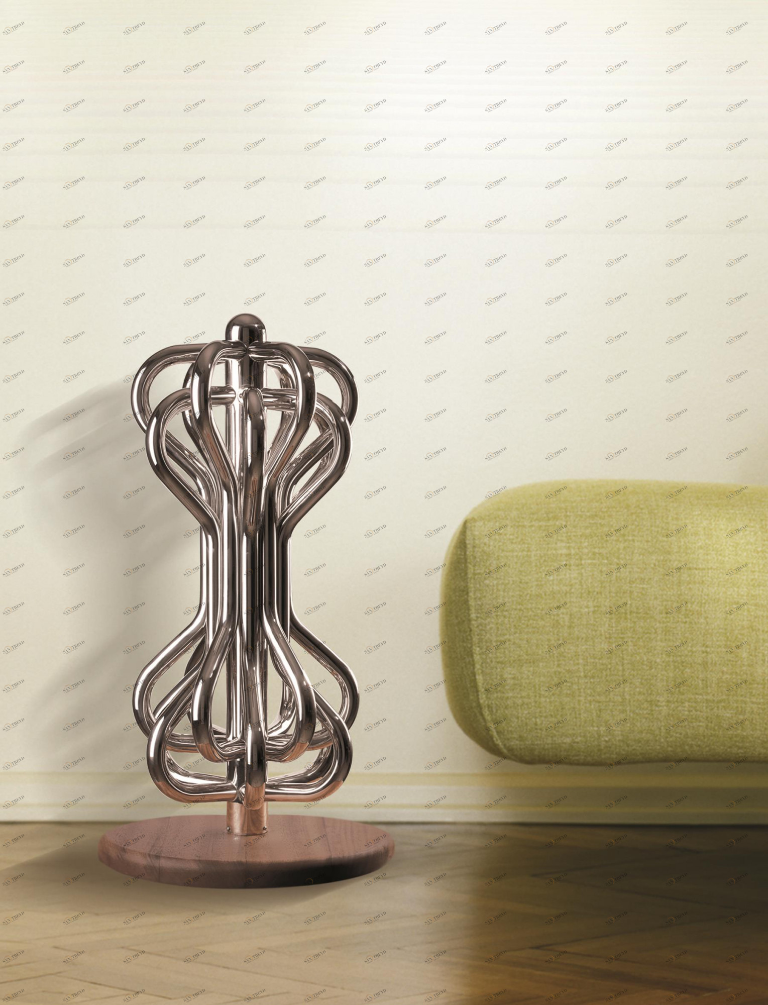 Радиатор Hammam SALSA Stainless steel radiator комбинированный; электрический или водяной Сталь 