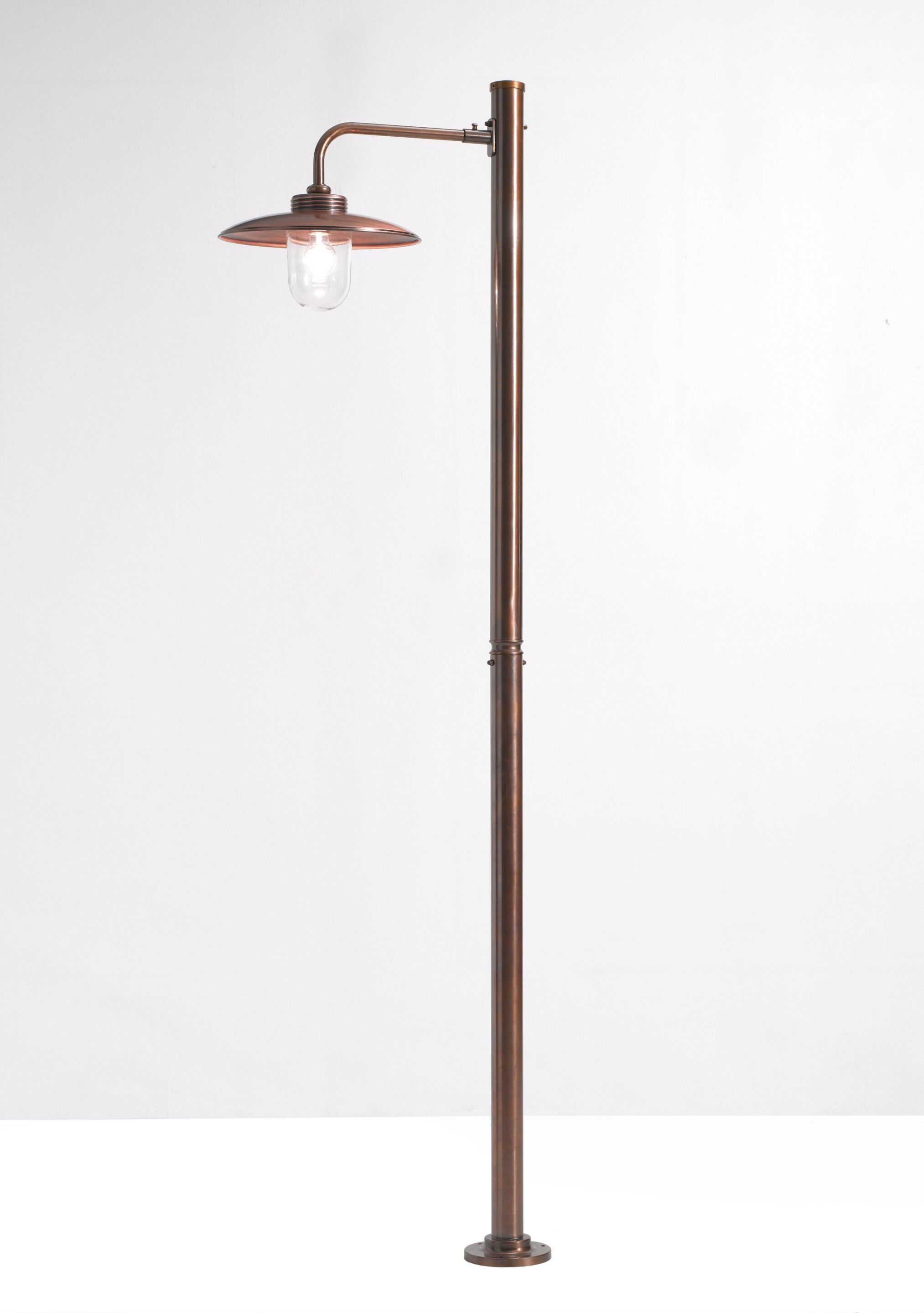 Латунный и медный светодиодный уличный фонарь для сада Cremasco Illuminazione Венецианская традиция ARCH-00121517 - Вид №1