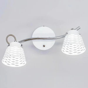 Спот настенный белый с 2 плафонами Citilux "Орегон" CL508520 CITILUX ОРЕГОН 00-3926539 Белый