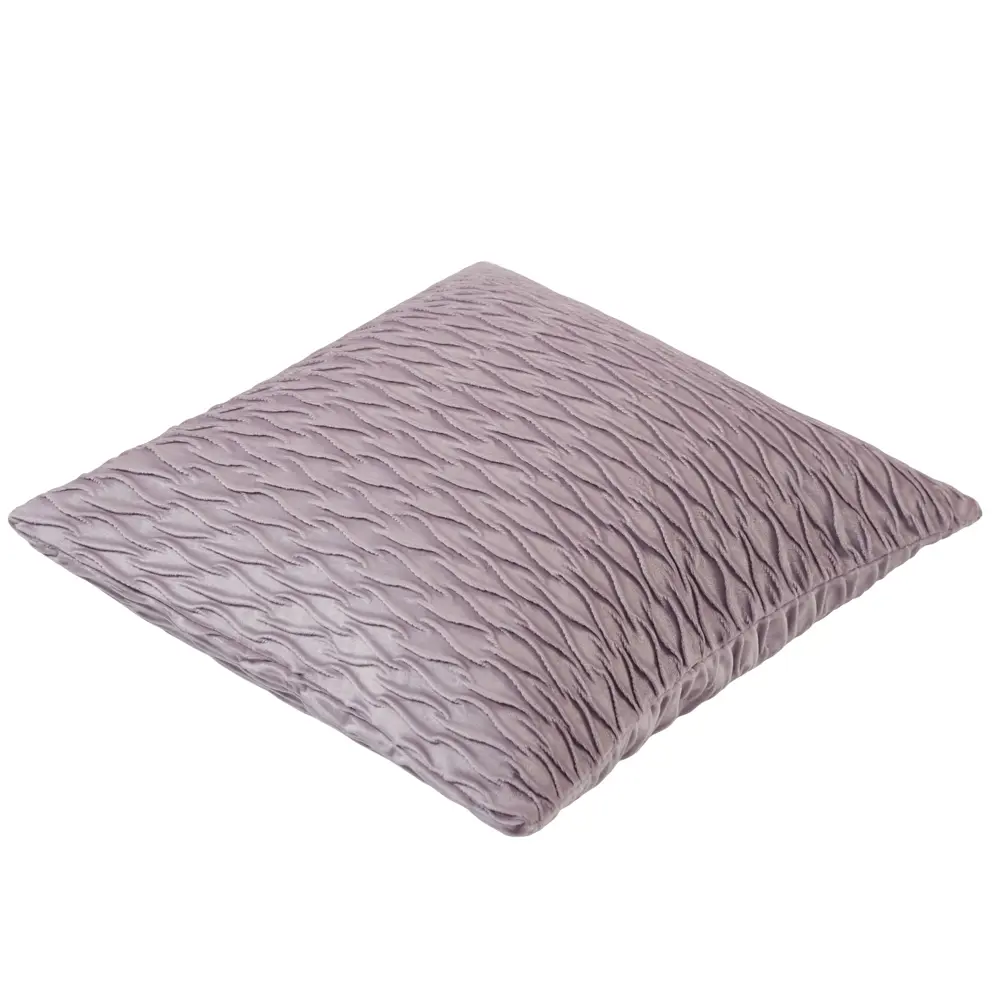 Подушка Бари 45x45 см цвет серо-розовый 89436112 STLM-2164306 СТОЛИЦА ТЕКСТИЛЯ  - Вид №1