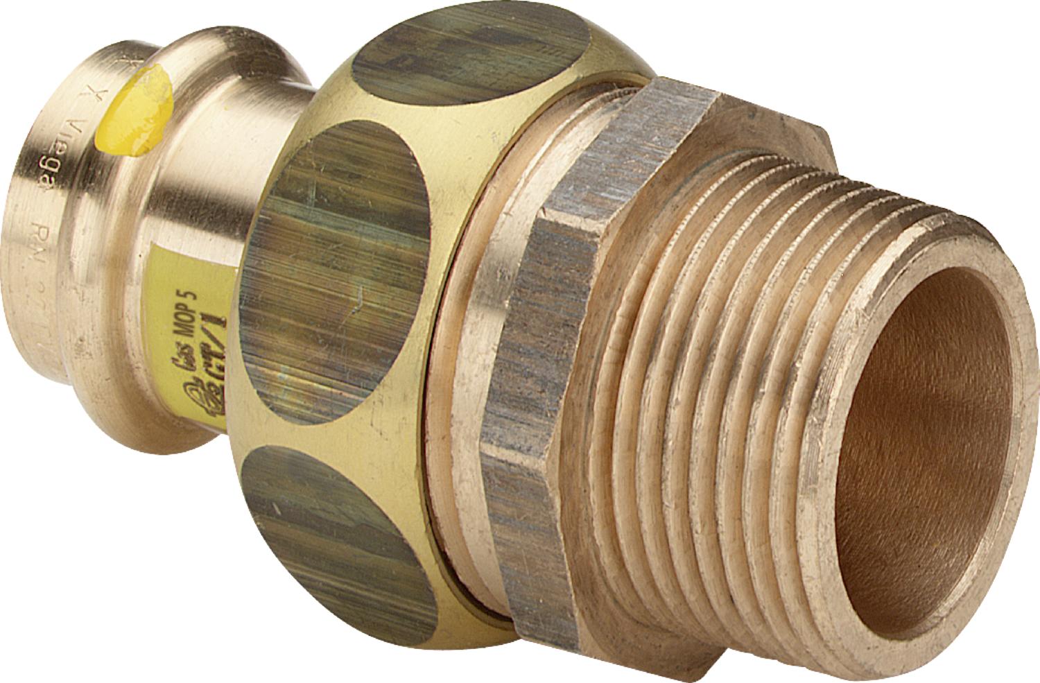 Viega Соединительный элемент резьбовой разъемный Profipress G 2654 (379414) 379 414