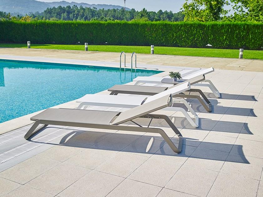 Ezpeleta Шезлонг из алюминия и phifertex® штабелируемый Vila Mu-vla00 - Вид №3