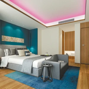 Светодиодная лента Apeyron 24В 10 мм 2м 14 Вт/м 60диод/м розовый свет