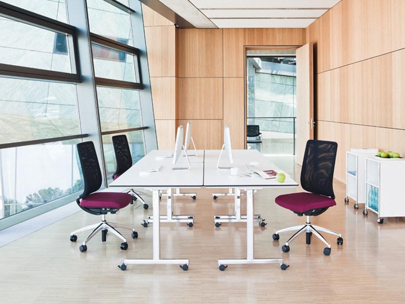 Brunner Офисный стул из ткани с 5 спицами и подлокотниками Too sun-id-1499957 - Вид №4