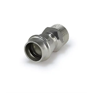 91030856 Муфта комбинированная Zeissler 3/4"x22 мм НР-ВПр нержавеющая сталь STLM-1358627