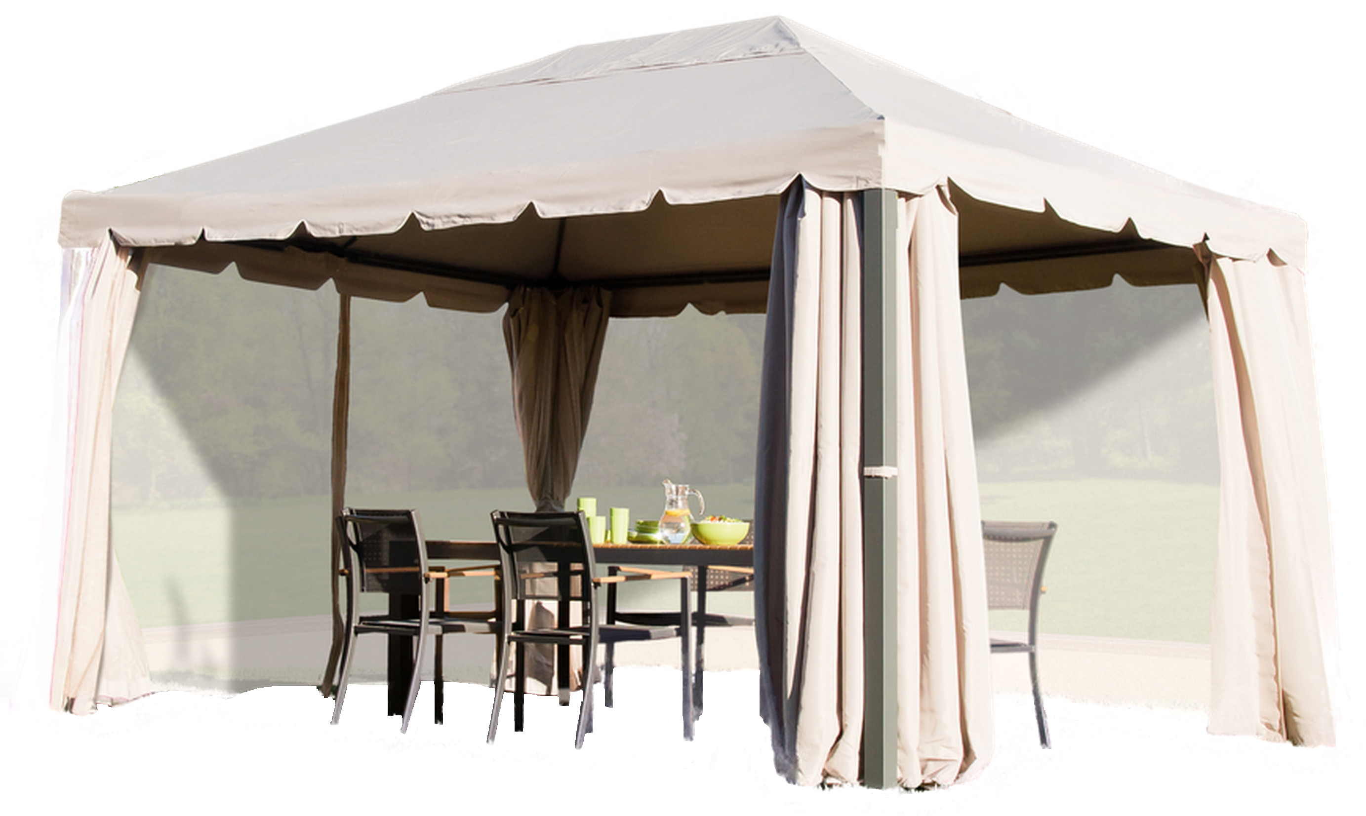 NATERIAL Ysis — павильон для сада с москитной сеткой 300×280×400 см 82232750 STLM-0022472 - Вид №1