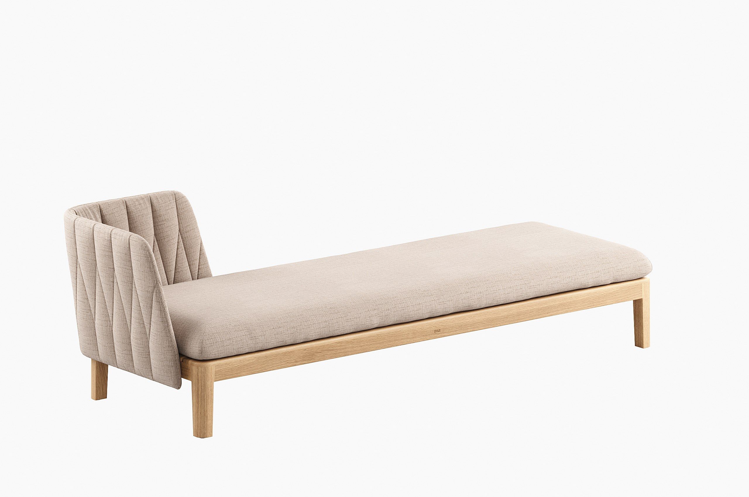 Садовая спальная кровать, обитая тканью и тиком Royal Botania Calypso Lounge ARCH-00150106 - Вид №9