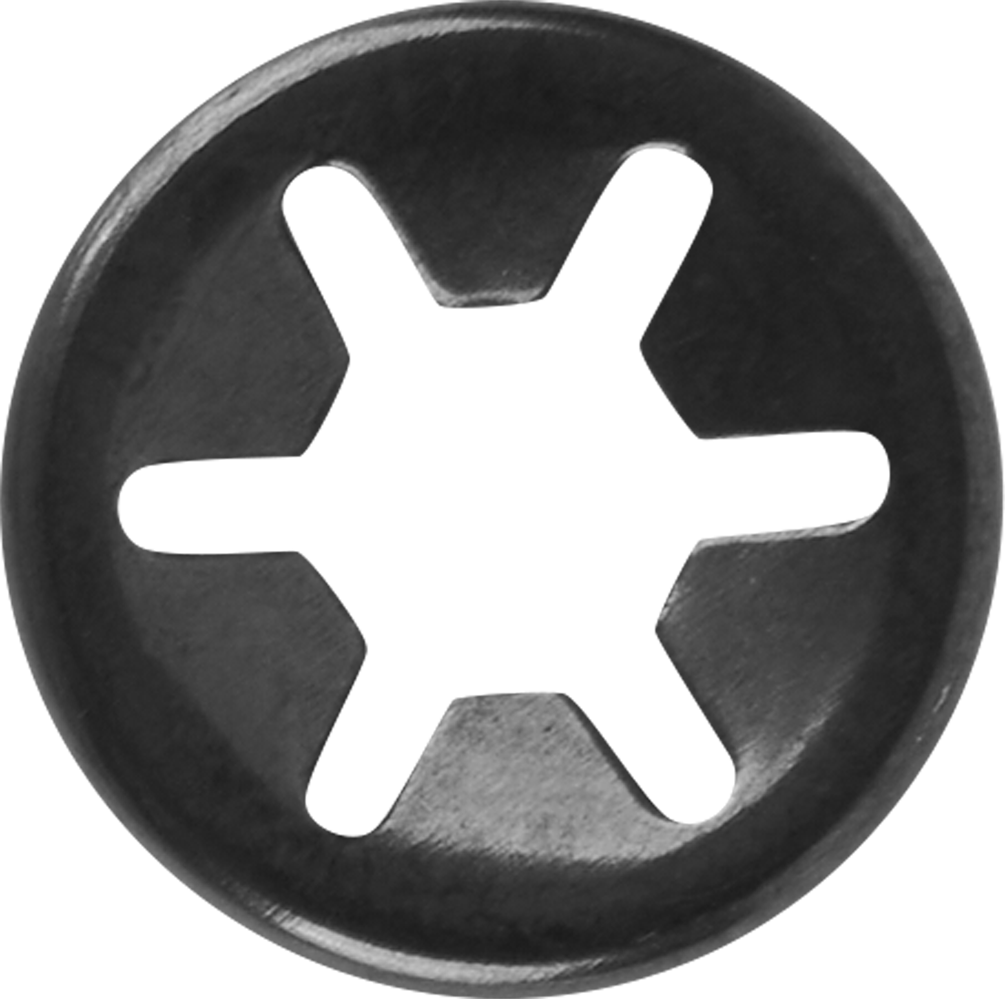 83610084 Шайба стопорная STAR-LOCK D6 черная, 2 шт. STLM-0042576 TECH-KREP