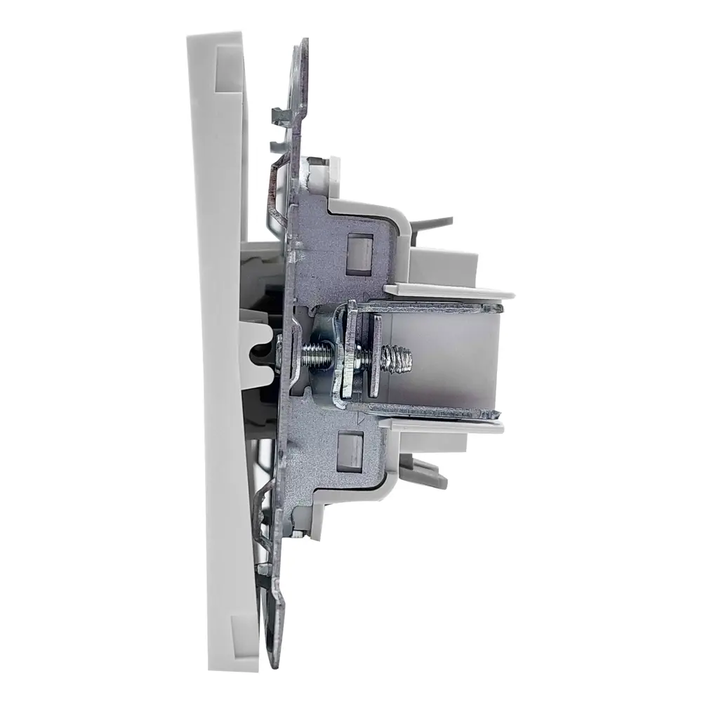 Встраиваемый выключатель Mirkl Grace 1-клавишный белый 89393867 STLM-1544929 - Вид №2