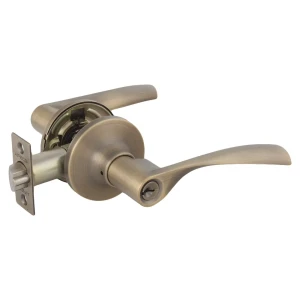 Ручка-защёлка межкомнатная Apecs 8023-01-AN, латунь/цинк, цвет антик, 2 шт.