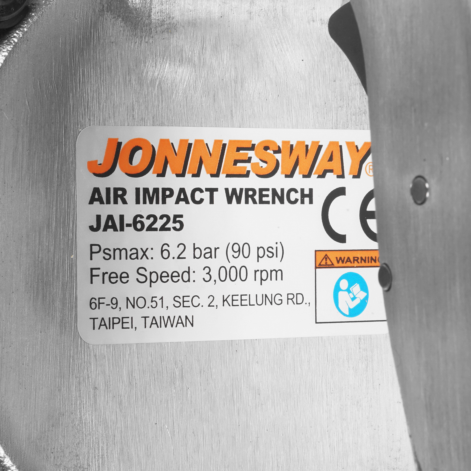 Пневмогайковерт Jonnesway JAI-6225 1137339 STDN-0060901 - Вид №3