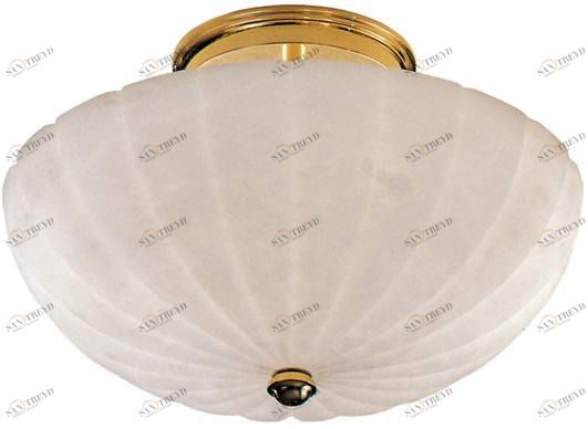 Possoni Illuminazione Потолочный светильник из чистого золота с алебастром Achille sun-id-1412736