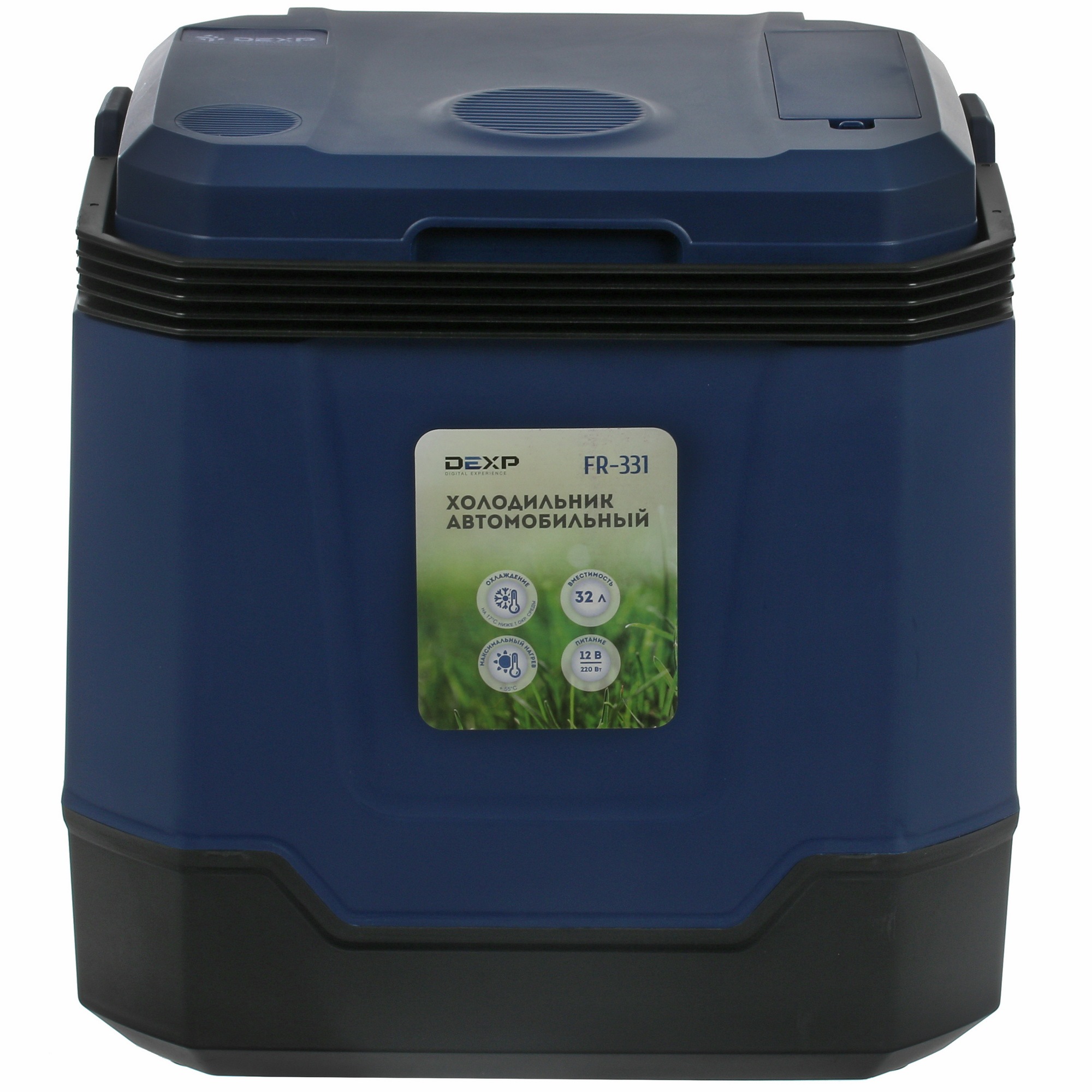 4713053 Холодильник автомобильный DEXP FR-331 синий STDN-0024547 - Вид №1
