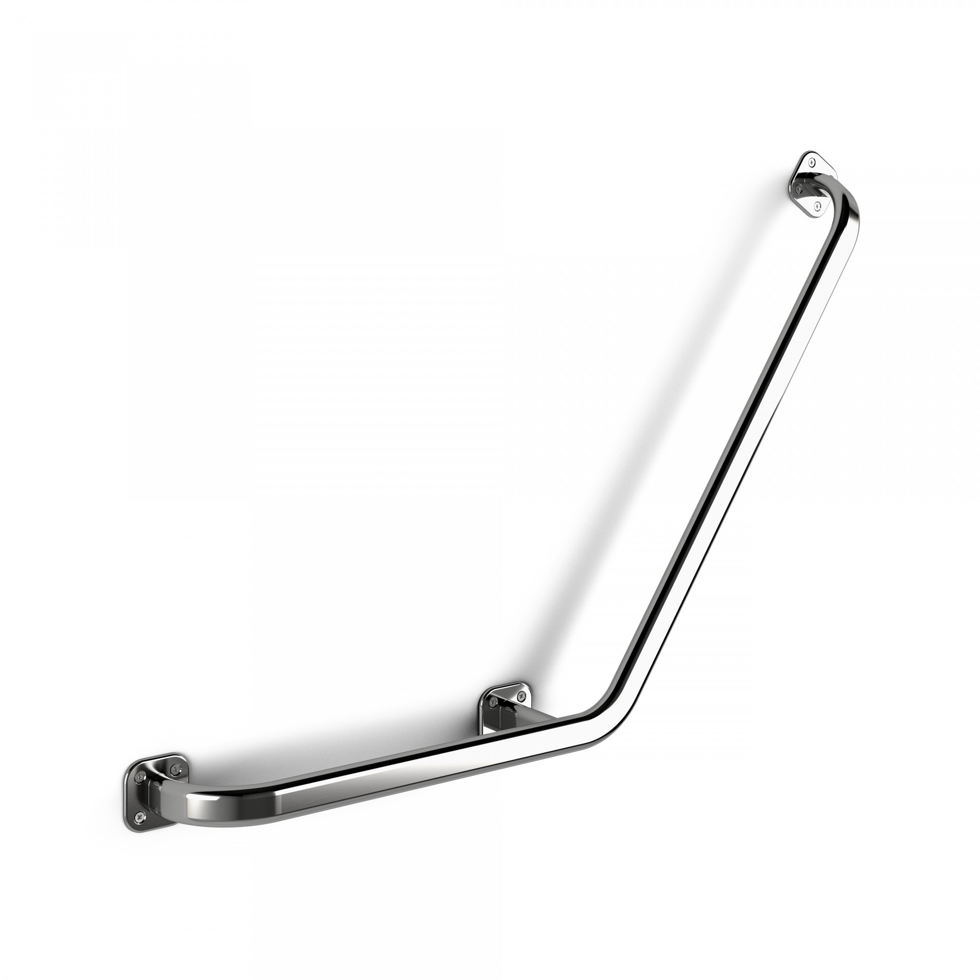 Сантехнические аксессуары WBPSL005 Горизонтальный поручень 125° Terma ∅ 25  - Вид №3