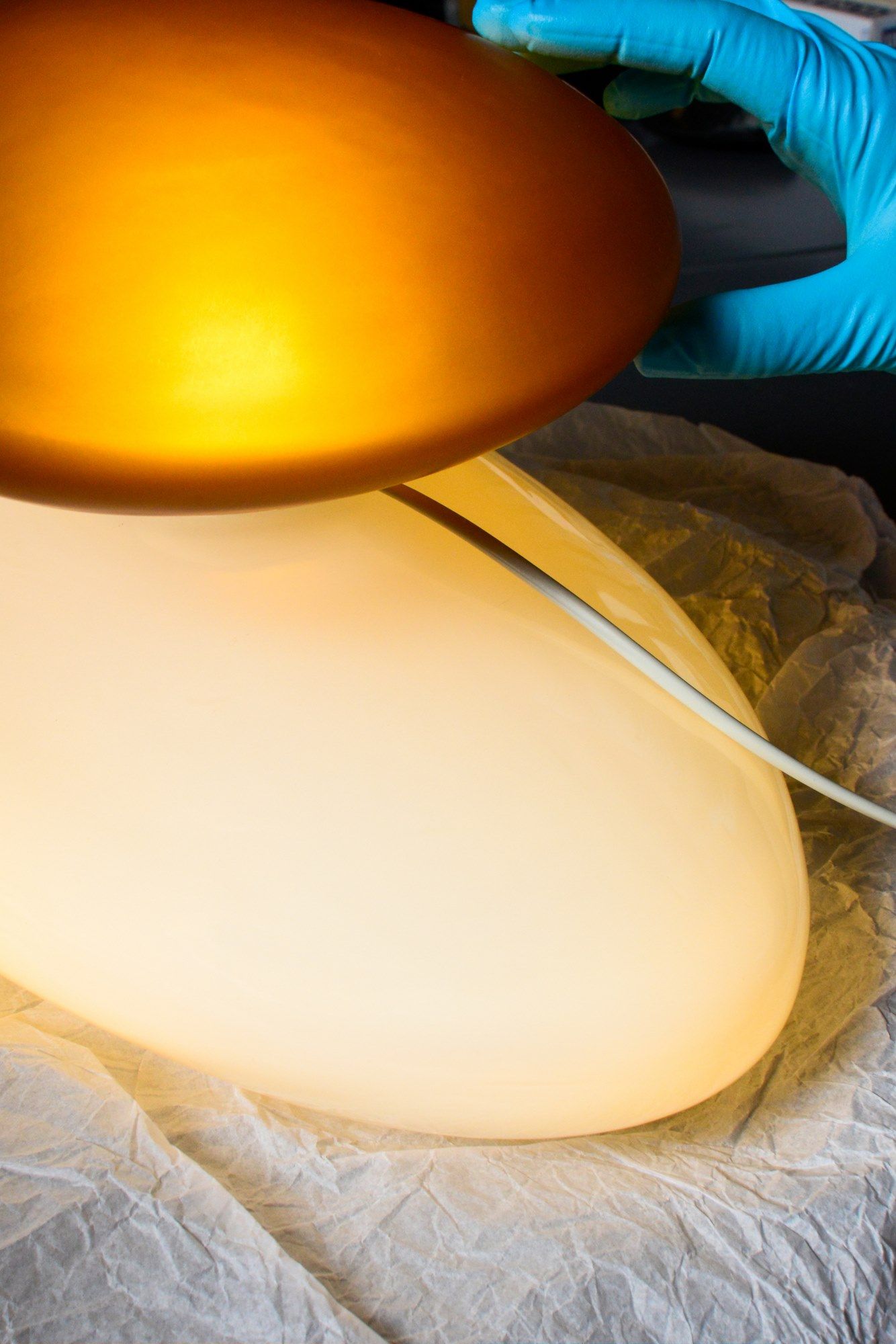 Стеклянный светодиодный подвесной светильник A-N-D Pebble ARCH-00034848 - Вид №17