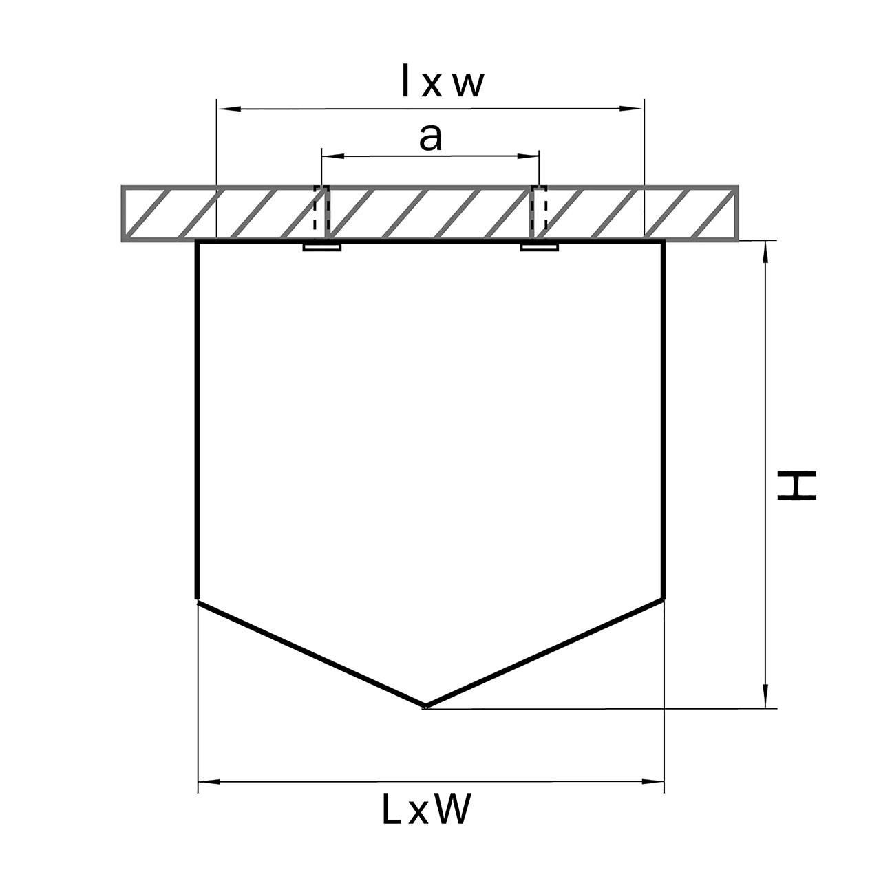 Потолочный светодиодный светильник Lightstar Quadro 211476 LIGHTSTAR QUADRO 100960 Белый - Вид №1