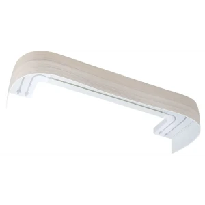 Карниз двухрядный составной Галант 300 пластик цвет дуб натуральный