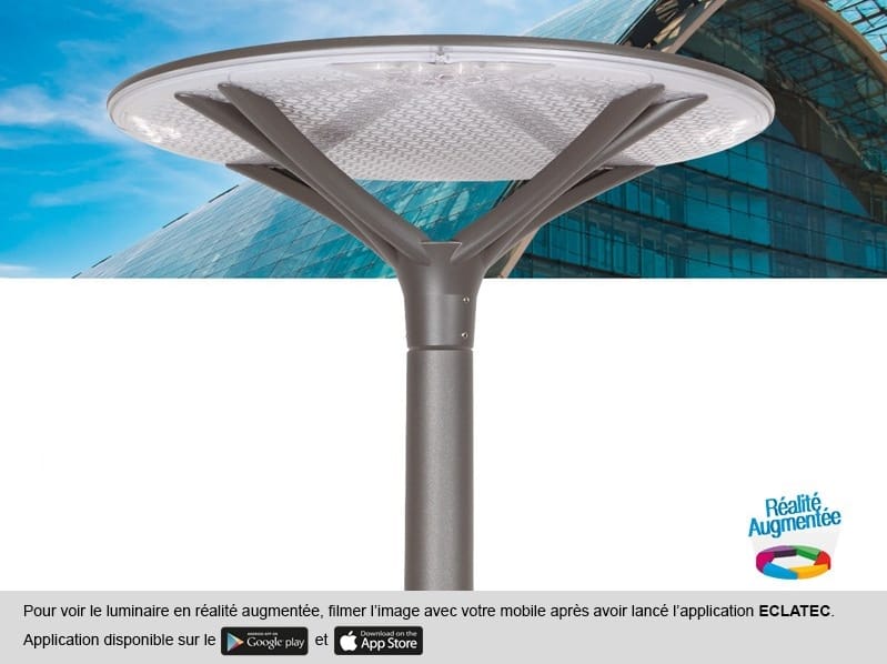 Алюминиевый светодиодный уличный фонарь GHM-ECLATEC Keo ARCH-00047453 - Вид №1