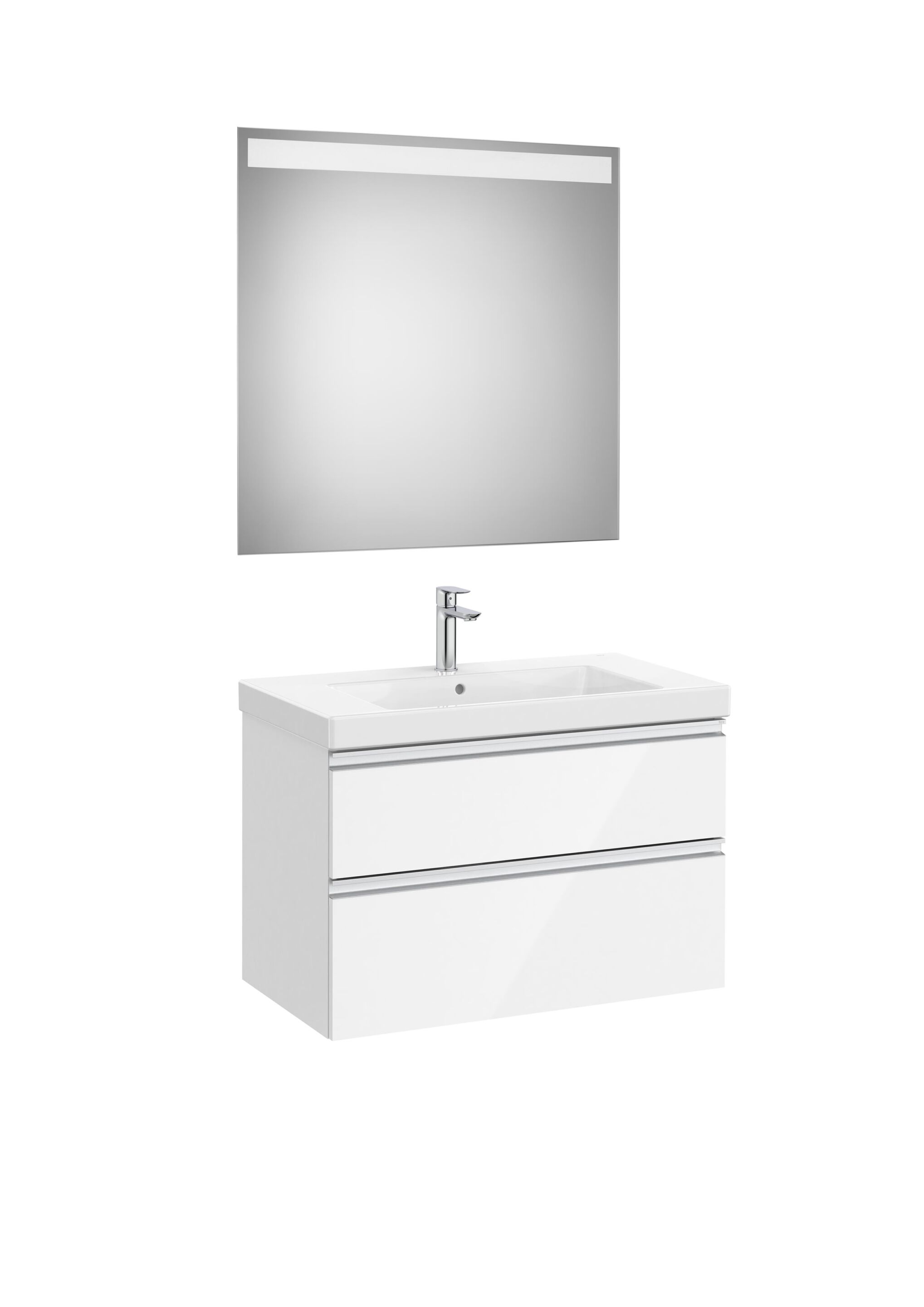 Деревянный шкаф для умывальника со встроенной раковиной Roca The Gap ARCH-00126948 - Вид №11