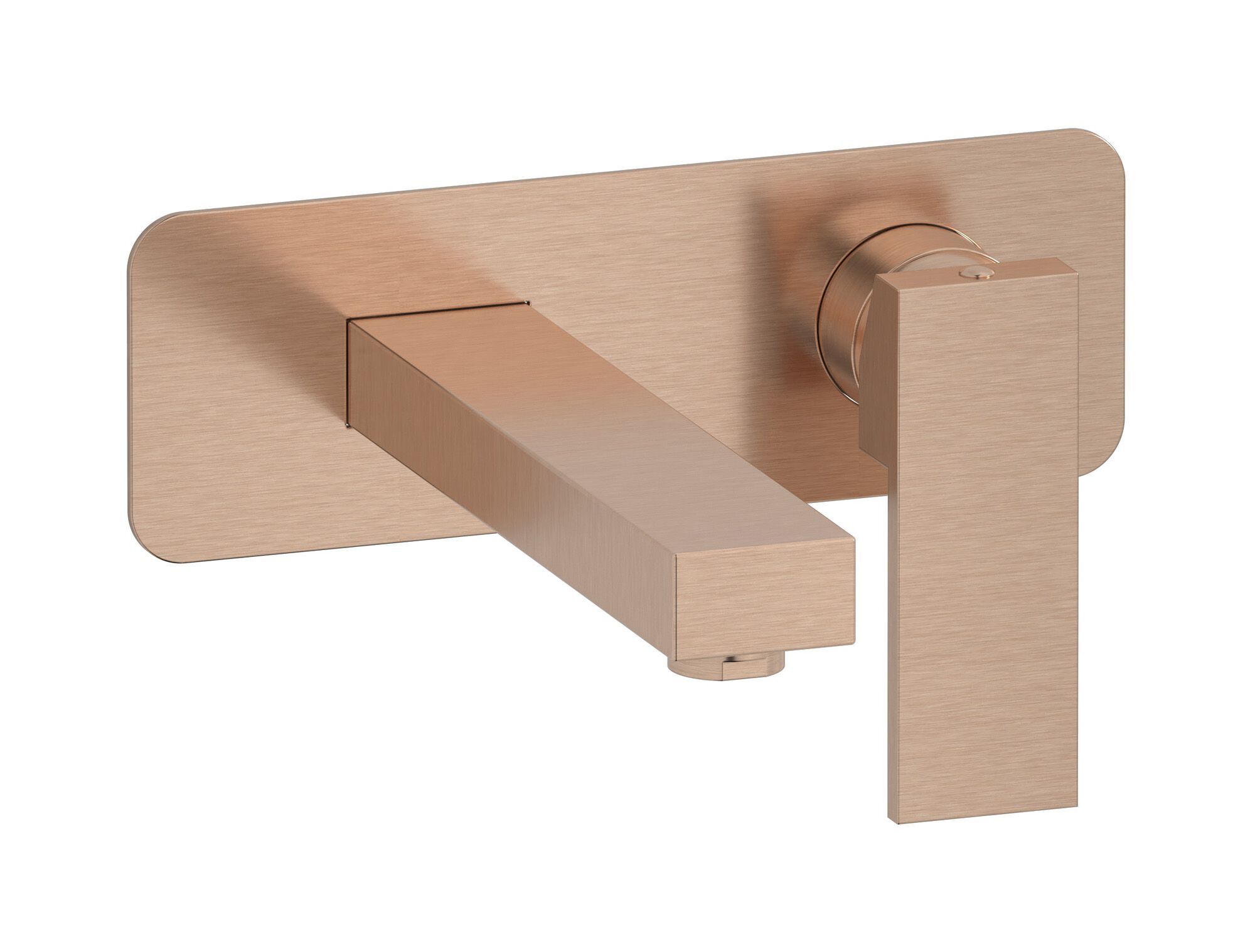 Настенный смеситель для раковины с 2 отверстиями и автоматическим сливом IB сердцеед ARCH-00113980 - Вид №6