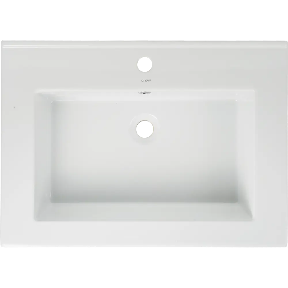 KIROVIT Раковина Оскар 65 - фарфоровая накладная для современной ванной 82276069 STLM-0023807