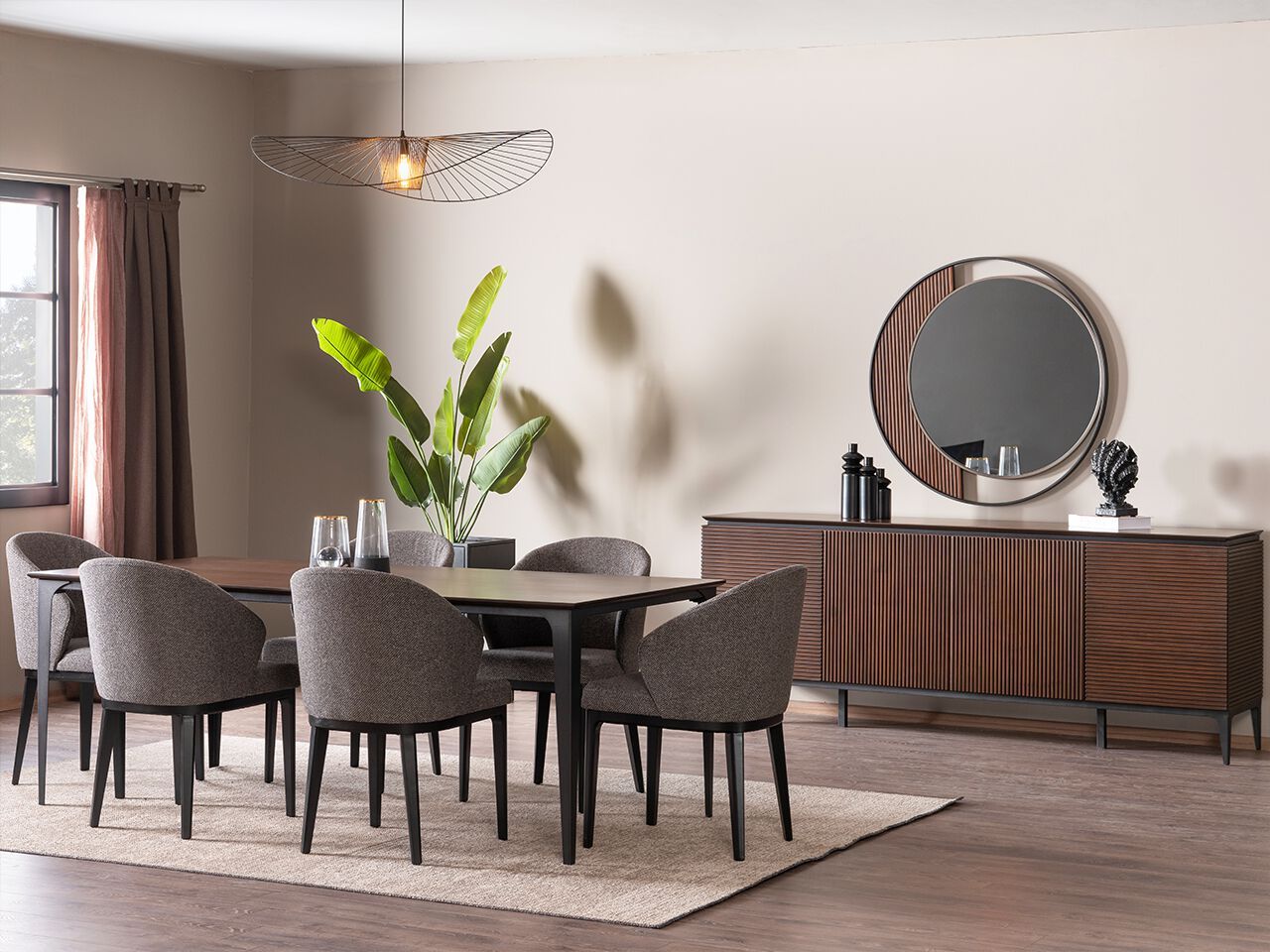 Настенное круглое зеркало с рамкой NDESIGN печенье ARCH-00041309 - Вид №1