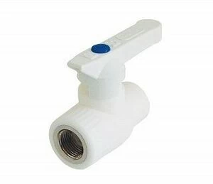 Кран шаровый KALDE D20х1/2" ВР с рычагом белый