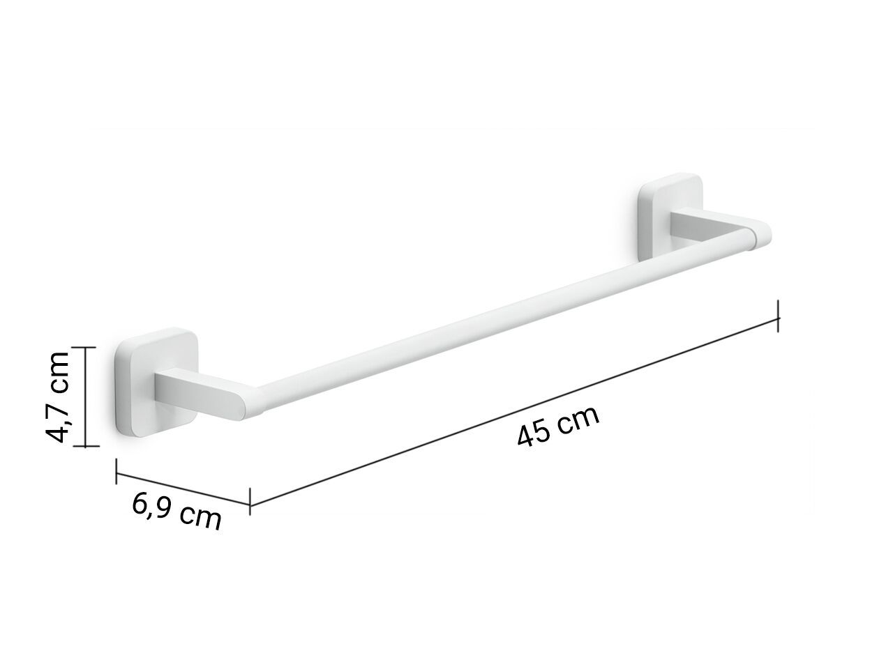 Держатель для полотенец из нержавеющей стали GEDY Тонга ARCH-00121450 - Вид №18