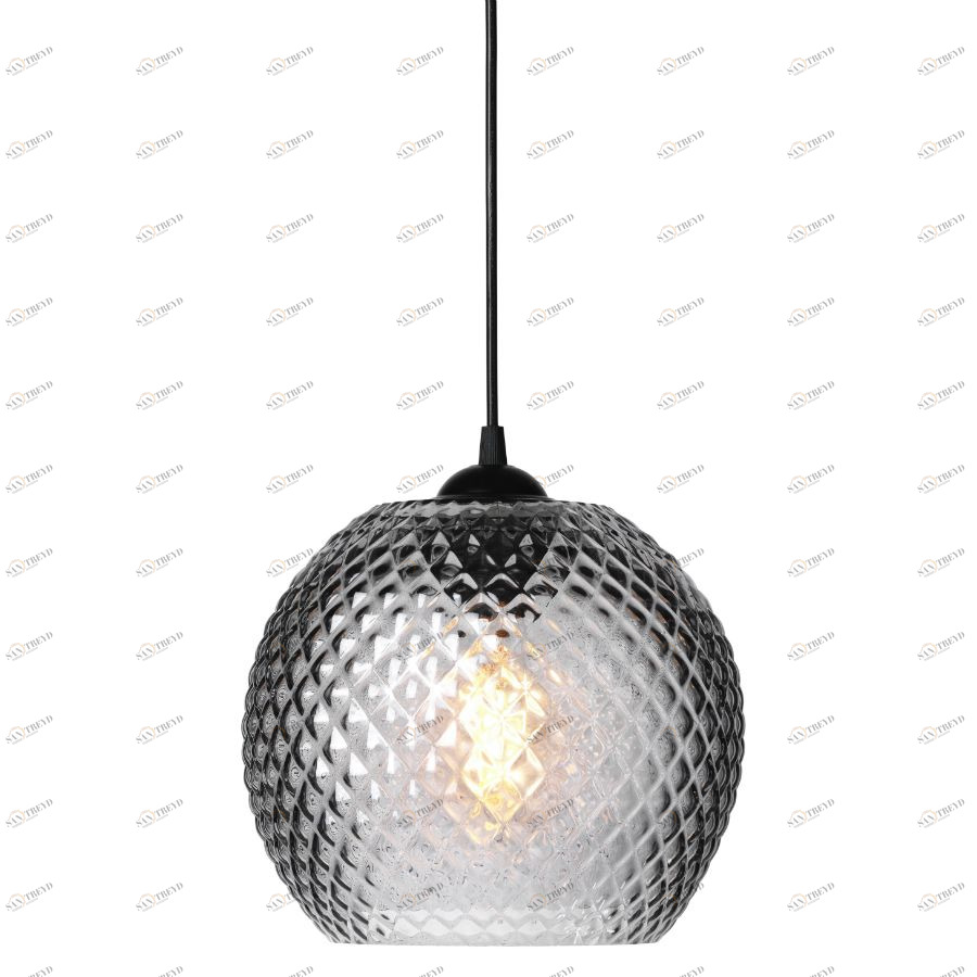 Светильник-шар подвесной Nobb, Ø22, дымчатый Halo Design 718443