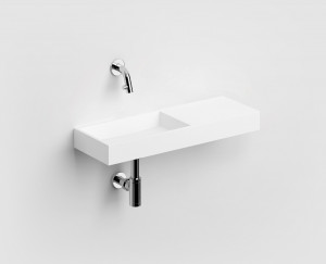 CL/03.13139 Подвесная раковина настенная прямоугольная Clou Mini Wash Me черная