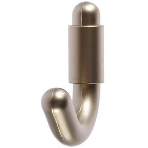 Крючок малый Elikor 112/113 пластик цвет матовое золото