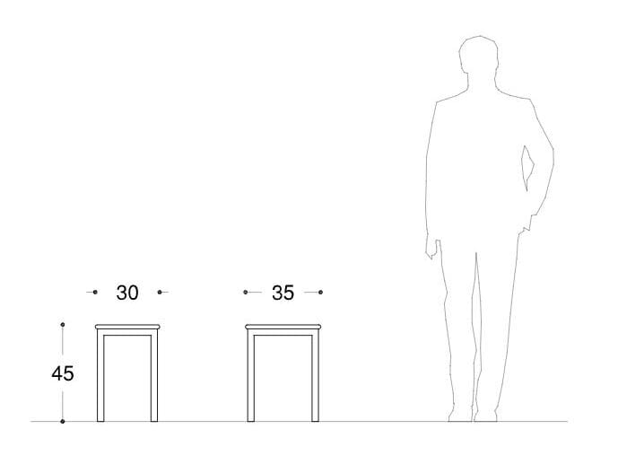 Уличная скамейка с сиденьем из Полистона DIMCAR SIMPLY ARCH-00115287 - Вид №2