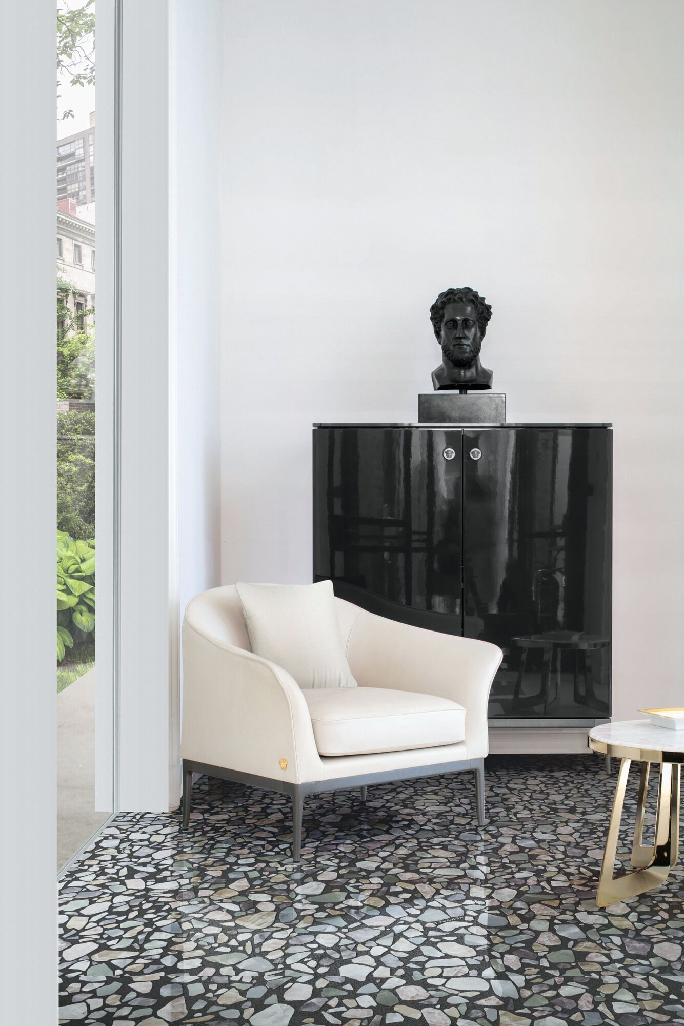 Пол / керамогранит с эффектом Венецианского терраццо Versace Ceramics Gemstone ARCH-00031269 - Вид №4