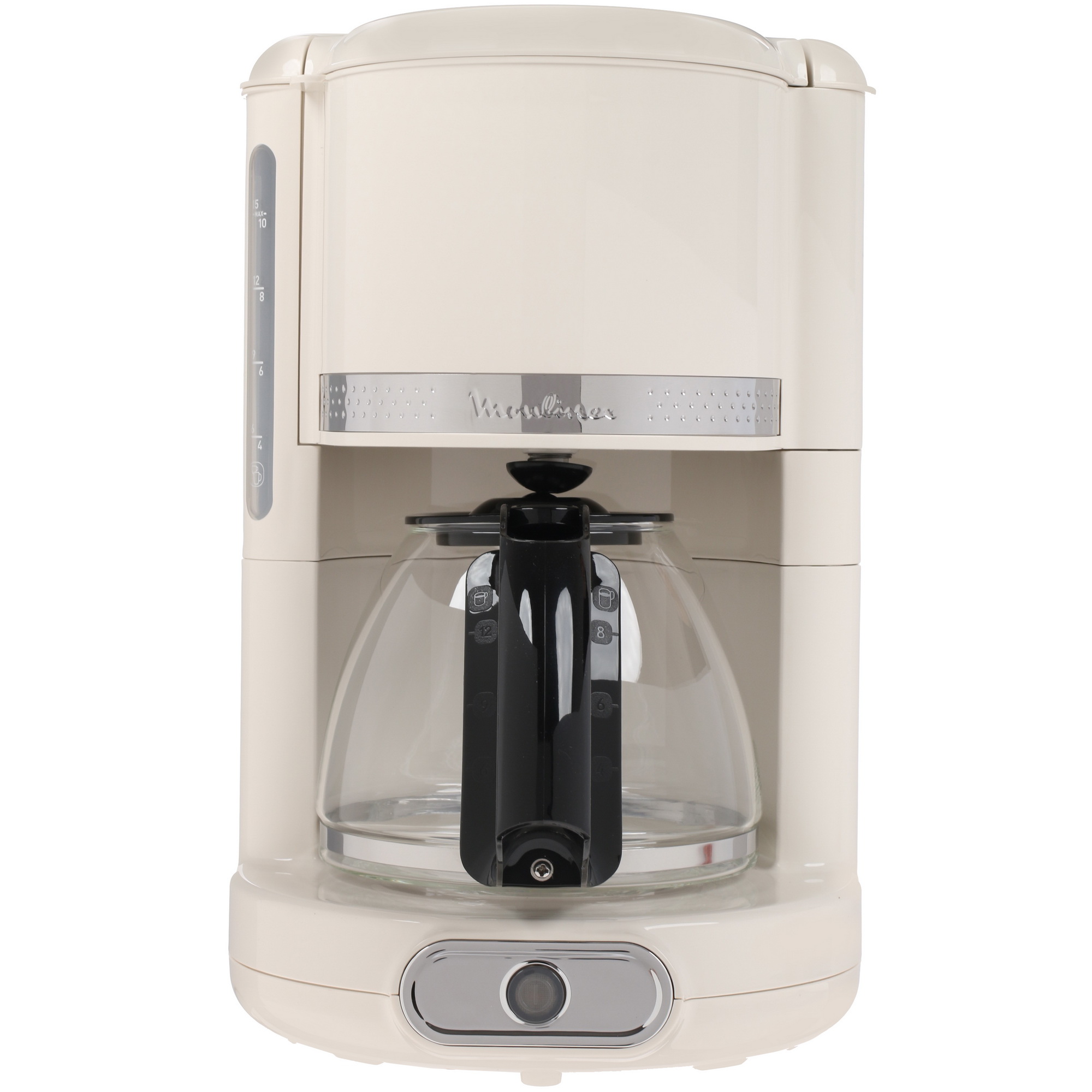 1662182 Кофеварка капельная Moulinex Soleil FG385A30 бежевый STDN-0046478 - Вид №1