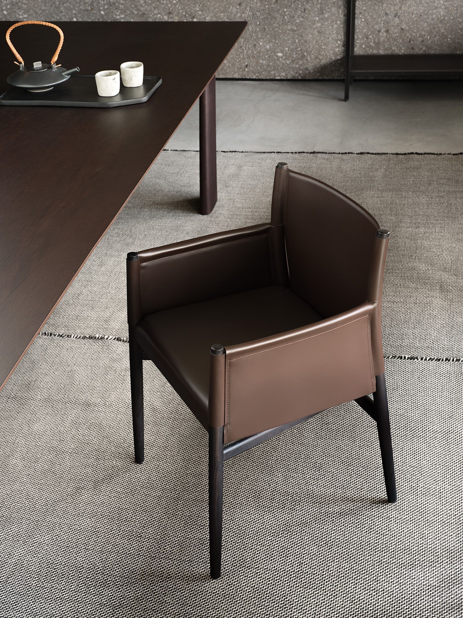 Кожаный стул Lema AYON ARCH-00076560 - Вид №5