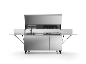 Отдельно стоящая уличная кухня