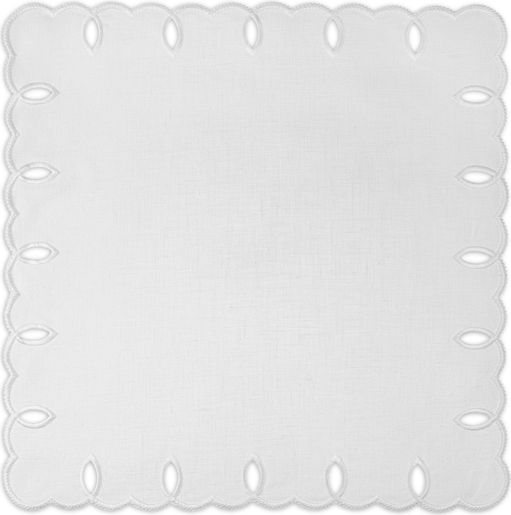 10677600 Truffle Bee Набор плейсматов-салфеток Truffle Bee Etretat 43см, 2шт, белый, лен Ткань 