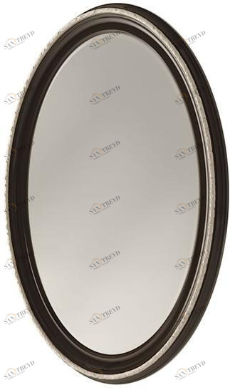 Carpanese Home Овальное зеркало с настенной рамой Heritage 6029