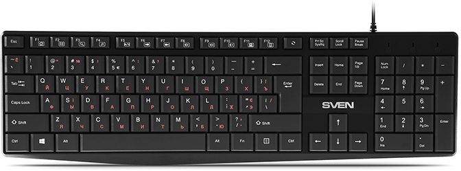 SV-018801 Клавиатура kb-s305 Sven Santreyd 