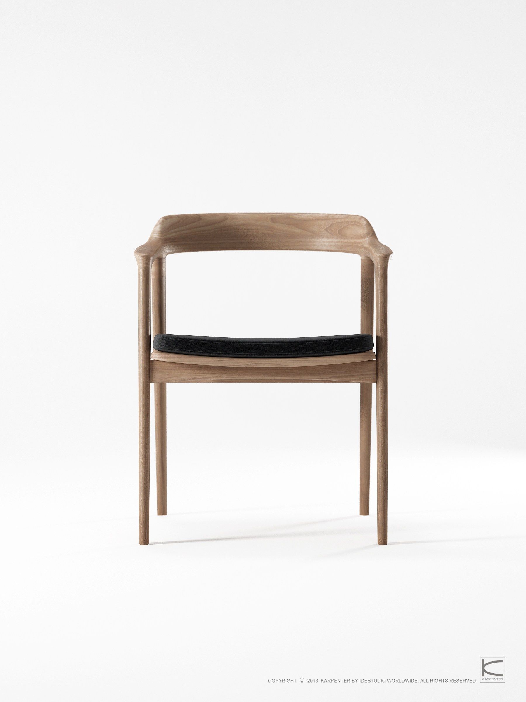 Стул из тикового дерева с подлокотниками KARPENTER Grasshopper Outdoor ARCH-00022537 - Вид №11