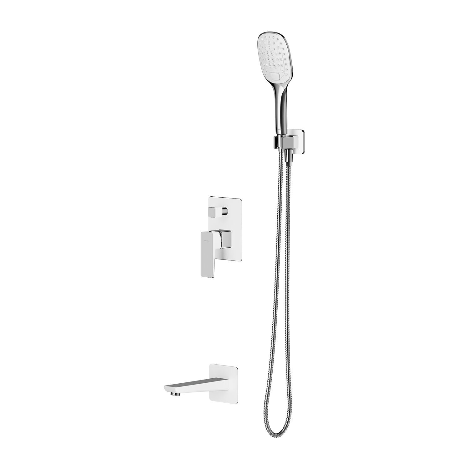 Настенный встраиваемый набор для ванны с ручным душем OMNIRES Парма ARCH-00107677 - Вид №1