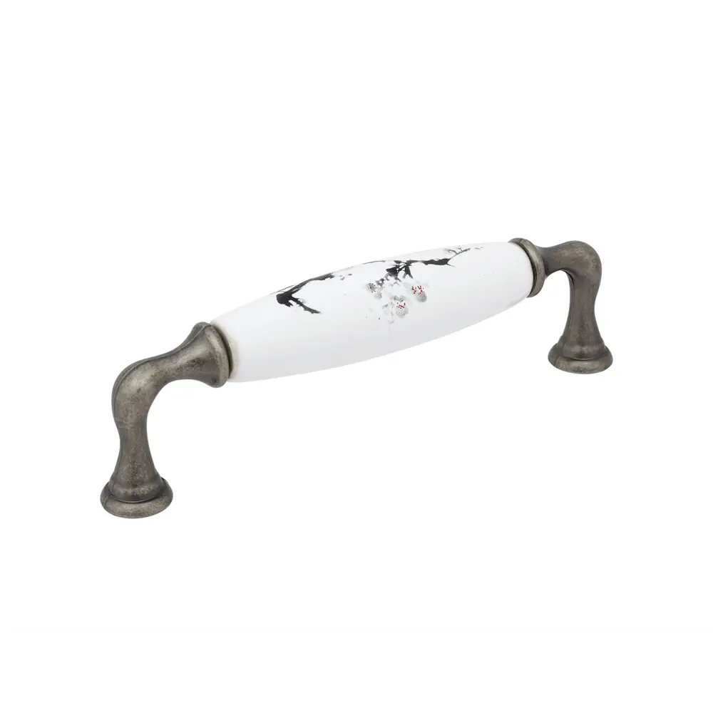 86899819 Ручка-скоба мебельная Casalingo ЦАМ 128 мм цвет серебро STLM-1012311 PALLADIUM 