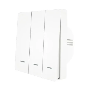 91582151 Умный выключатель встраиваемый Moes Gang Smart Switch ZS-B-EU3 1 клавиша цвет белый STLM-1113082