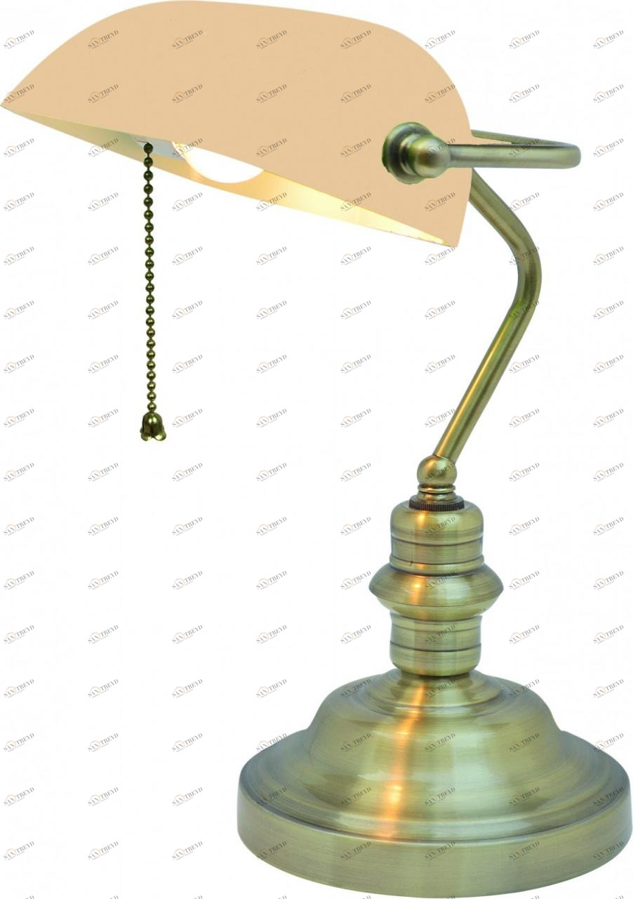 Настольная лампа Arte Lamp Banker A2493LT-1AB ARTE LAMP ПОД СТАРИНУ 079715 Бронза;розовый 